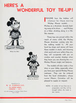 MICKEY MOUSE & SILLY SYMPHONIES ENGLISH "EXHIBITORS COMPLETE CAMPAIGN" BOOK.