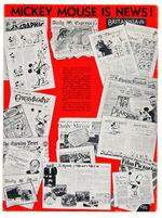 MICKEY MOUSE & SILLY SYMPHONIES ENGLISH "EXHIBITORS COMPLETE CAMPAIGN" BOOK.