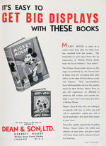 MICKEY MOUSE & SILLY SYMPHONIES ENGLISH "EXHIBITORS COMPLETE CAMPAIGN" BOOK.