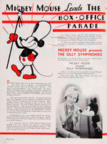 MICKEY MOUSE & SILLY SYMPHONIES ENGLISH "EXHIBITORS COMPLETE CAMPAIGN" BOOK.