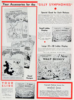 MICKEY MOUSE & SILLY SYMPHONIES ENGLISH "EXHIBITORS COMPLETE CAMPAIGN" BOOK.