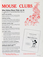 MICKEY MOUSE & SILLY SYMPHONIES ENGLISH "EXHIBITORS COMPLETE CAMPAIGN" BOOK.