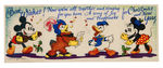 MICKEY MOUSE & FRIENDS 1930s ENGLISH GREETING CARD LOT.