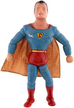 SUPERMAN WOOD & COMPOSITION JOINTED IDEAL DOLL.