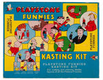 "PLAYSTONE FUNNIES KASTING KIT" COMPLETE BOXED SET.