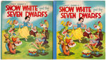 "WALT DISNEY'S SNOW WHITE AND THE SEVEN DWARFS" HARDCOVER BOOK WITH DUSTJACKET.