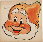 "MASKS OF THE SEVEN DWARFS AND SNOW WHITE" PUNCH-OUT BOOK.