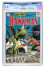 "BRAVE AND THE BOLD" #34 FEBRUARY-MARCH 1961 CGC 3.0 GOOD/VG (FIRST SILVER AGE HAWKMAN & HAWKGIRL).