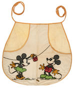 MICKEY & MINNIE MOUSE APRON.