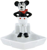 MICKEY MOUSE DEAN'S RAG STYLE CHINA ASHTRAY.