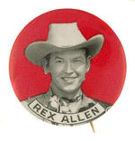 "REX ALLEN" 1940S PORTRAIT.