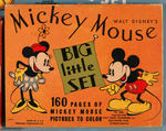 "MICKEY MOUSE BIG LITTLE SET" VERY RARE COMPLETE HIGH GRADE SET.