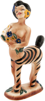 FANTASIA NUBIAN CENTAURETTE FIGURINE BY VERNON KILNS.