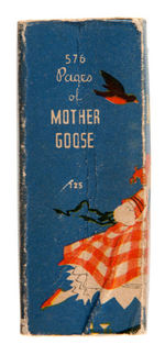 "576 PAGES OF MOTHER GOOSE" RARE SOFTCOVER BLB.