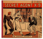 "SECRET AGENT X-9" DASHIELL HAMMETT BOOK PAIR.