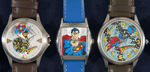 SUPERMAN WRIST WATCHES SALESMAN SAMPLE DISPLAY.