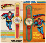 "SUPERMAN TOY WRIST WATCH" CARDED MARX TRIO.