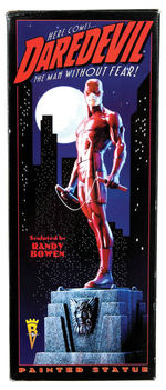 "DAREDEVIL" BOXED RANDY BOWEN STATUE.