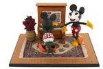 MICKEY & MINNIE MOUSE ONE-OF-A-KIND FOLK ART CREATION BY KEITH KAONIS.