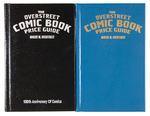 “THE OVERSTREET COMIC BOOK PRICE GUIDE” LOT OF 12 HARD COVERS BETWEEN 1986 and 1999.