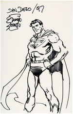 SUPERMAN CONVENTION SKETCH LOT.