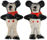 MICKEY MOUSE DEAN'S RAG STYLE BISQUE PAIR.