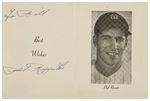 BASEBALL STARS AUTOGRAPH LOT.