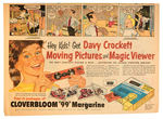 "DAVY CROCKETT MOVING PICTURES & MAGIC VIEWER" LOT.