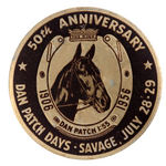 "DAN PATCH DAYS 50TH ANNIVERSARY 1906-1956."