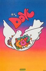 “PETER MAX POSTER BOOK/SUPER POSTER BOOK” PAIR.