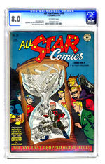 ALL STAR COMICS #35 JUNE/JULY 1947 CGC 8.0 OFF-WHITE PAGES.