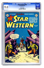 ALL STAR WESTERN #60 AUGUST/SEPTEMBER 1951 CGC 9.0 OFF-WHITE PAGES.