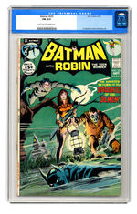 BATMAN #235 SEPTEMBER 1971 CGC 5.5 LIGHT TAN TO OFF-WHITE PAGES.