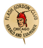 EARLIEST "FLASH GORDON CLUB" MEMBER'S BUTTON.