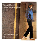 GEORGE HARRISON "SOMEWHERE IN ENGLAND" RECORD STORE LP STANDEE.