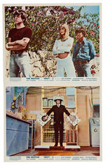 THE BEATLES "HELP!" ENGLISH MINI-LOBBY CARD SET.