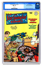 STAR SPANGLED COMICS #54 MARCH 1946 CGC 9.6 WHITE PAGES MILE HIGH COPY.