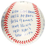 STAN MUSIAL "THE STATBALL" BOXED LIMITED EDITION SIGNED BASEBALL.