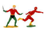 JUSTICE LEAGUE OF AMERICA IDEAL FIGURE LOT.