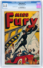 "MISS FURY" #7 FALL 1945 CGC 3.5 VG-.