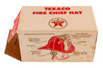 "TEXACO FIRE CHIEF HAT" BOXED.