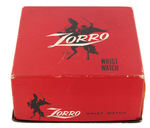 "ZORRO WRIST WATCH" BOXED US TIME SET.