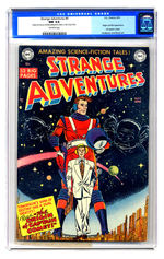 STRANGE ADVENTURES #9 JUNE 1951 CGC 9.4 OFF-WHITE PAGES DALLAS STEPHENS/MILE HIGH COLLECTION.