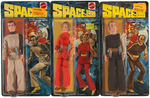 "SPACE: 1999" CARDED ACTION FIGURE SET.