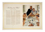 WWII NORMAN ROCKWELL FREEDOM/WAR BONDS POSTERS.