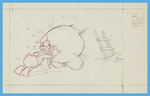 GOOD HOUSEKEEPING “DONALD’S ELEPHANT”  COMPLETE SET OF ORIGINAL ART PRELIMINARY DRAWINGS.