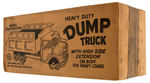 MARX "HEAVY DUTY DUMP TRUCK" FACTORY-SEALED BOXED TOY.