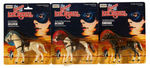 "THE LEGEND OF THE LONE RANGER" COMPLETE SET OF GABRIEL ACTION FIGURES.