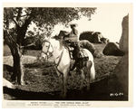 "THE LONE RANGER RIDES AGAIN" POP-GUN & PROMOTIONAL MOVIE STILL.