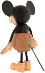 MICKEY MOUSE FIVE-FINGERED GERMAN CELLULOID WIND-UP TOY.